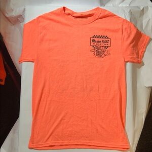 Mario Kart Neon Orange Racing Team T-Shirt